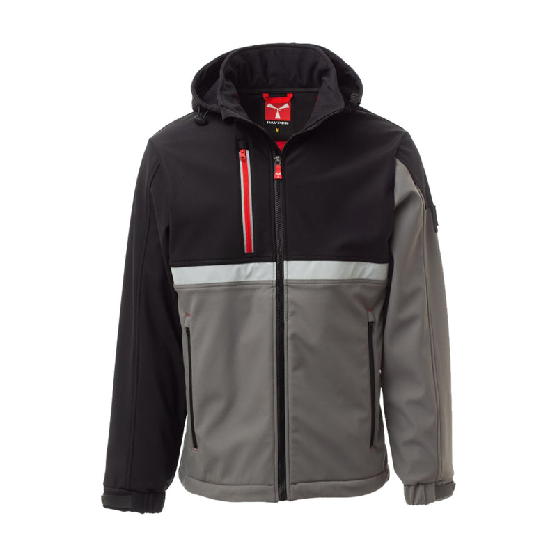 Carica immagine in Galleria Viewer, Giubbotto Imbottito Uomo Invernale Soft Shell con Cappuccio Removibile Payper Wise Personalizzabile
