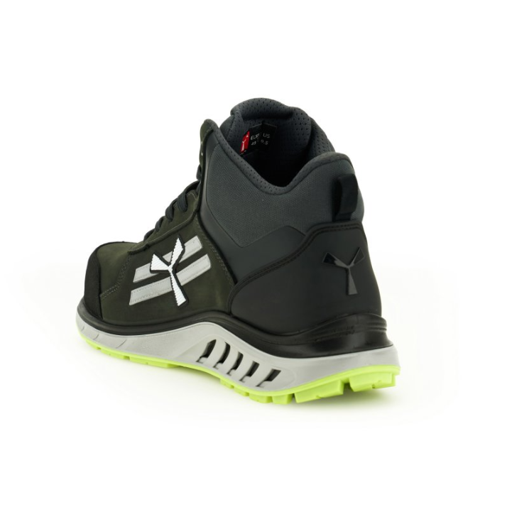 Carica immagine in Galleria Viewer, Scarpe Antinfortunistiche Alte Pelle Nabuk Resistenti S3S ESD Payper X-Moon Mid
