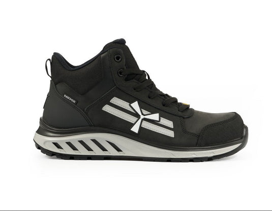 Scarpe antinfortunistiche alte pelle nabuk resistenti S3S ESD Payper X-Moon Mid