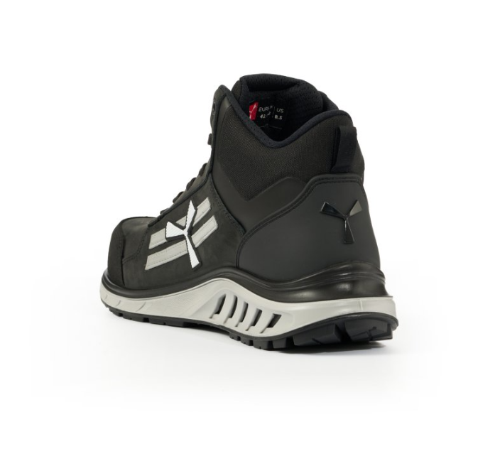 Carica immagine in Galleria Viewer, Scarpe antinfortunistiche alte pelle nabuk resistenti S3S ESD Payper X-Moon Mid
