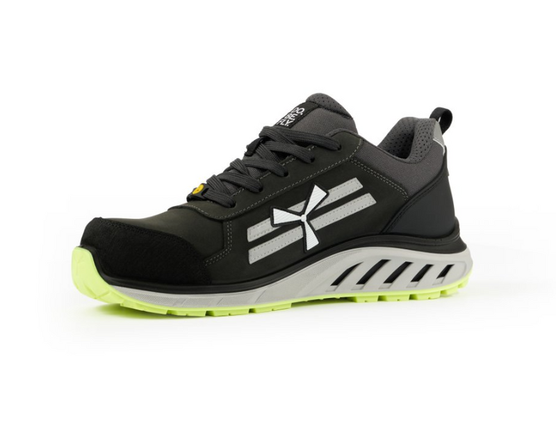 Carica immagine in Galleria Viewer, Scarpe antinfortunistiche pelle nabuk resistenti S3S ESD Payper X-Moon
