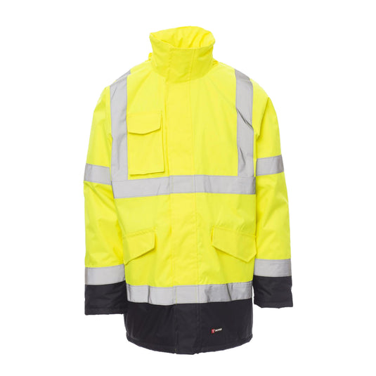 Parka Alta Visibilità Bicolore con Cappuccio Payper Yard