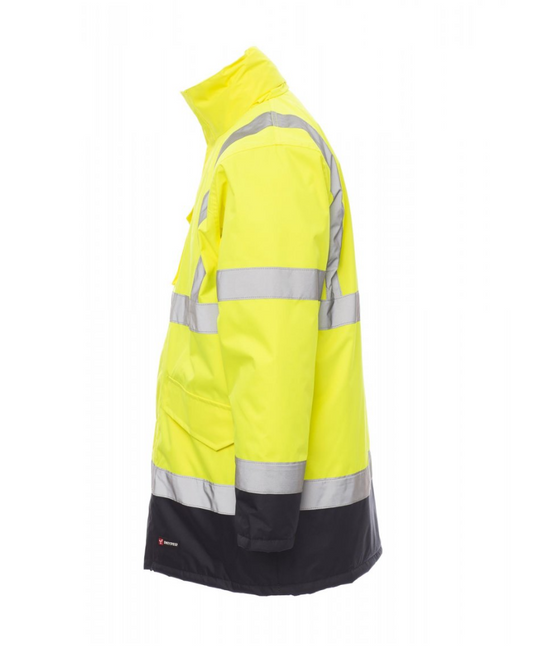 Parka Alta Visibilità Bicolore con Cappuccio Payper Yard