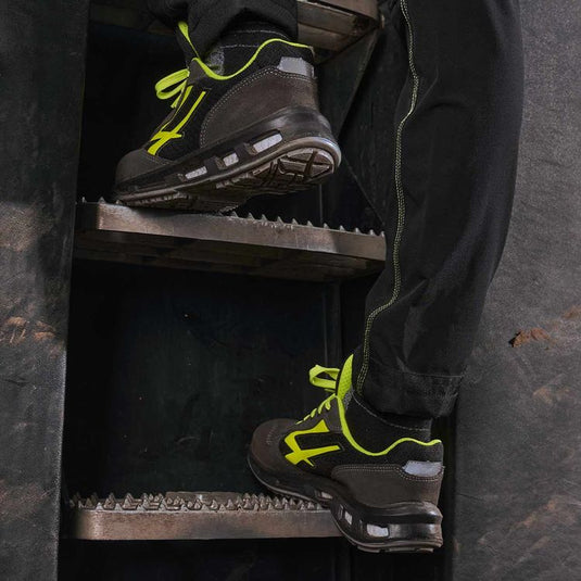Scarpe antinfortunistiche basse leggere traspiranti S1PS U-Power Yellow