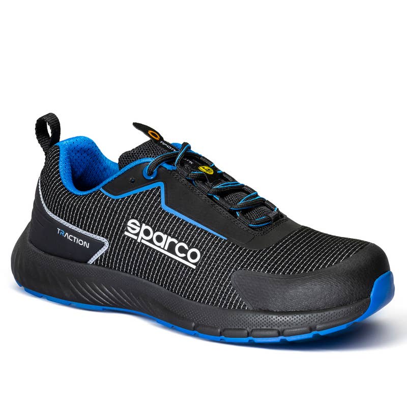 Carica immagine in Galleria Viewer, Scarpe Antinfortunistiche S1PS ESD FO Sparco Traction Suzuka Leggere Traspiranti
