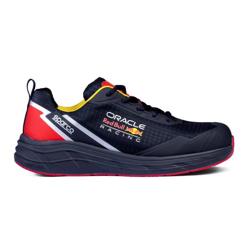 Carica immagine in Galleria Viewer, Scarpe Antinfortunistiche S3S ESD HRO Sparco Keynes Red Bull Resistenti e Impermeabili
