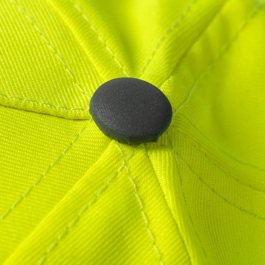 Roly Balder 7033 – Cappello Alta Visibilità con Bande Riflettenti e Regolabile con Velcro