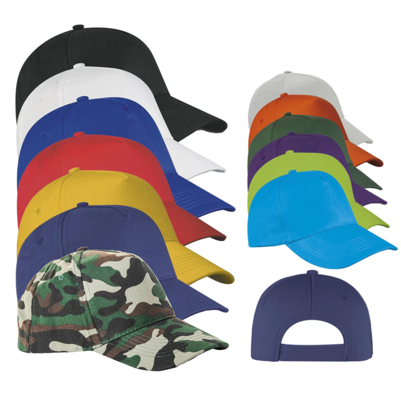 Carica immagine in Galleria Viewer, Cappello con Visiera Precurvata Regolabile con Velcro 100% Cotone
