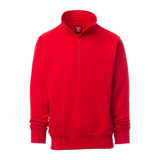 Felpa Uomo con Mezza Zip Senza Cappuccio da lavoro Invernale in Cotone Payper Carson