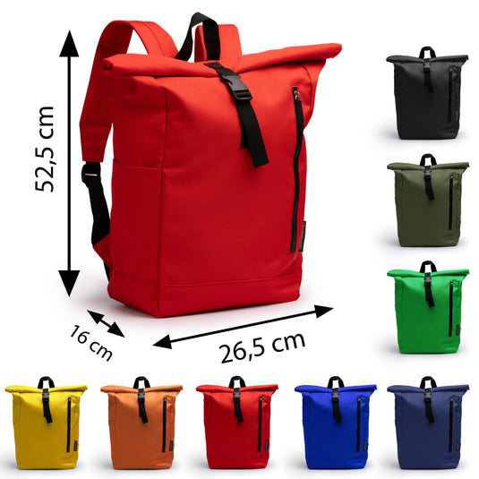 Zaino Roll Top in Poliestere RPET 20 Litri ROLY DRONTE MO1254