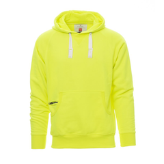 Felpa da Uomo Con Cappuccio in Cotone da Lavoro Sport Payper ATLANTA+ Fluo - Personalizzabile