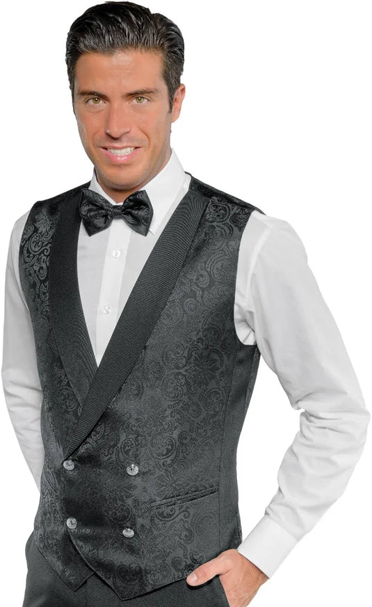 Gilet Doppiopetto Unisex Chiusura Gemello Isacco Elegante da Sala