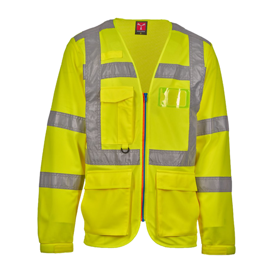 Gilet Alta Visibilità Maniche Lunghe Personalizzabile Payper Long Exo