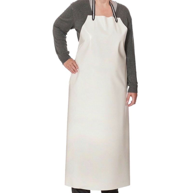 Carica immagine in Galleria Viewer, Grembiule Pettorina Guttasyn PVC 90×120 cm – Protezione Chimica
