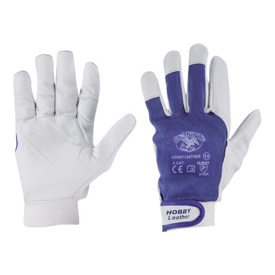 Guanti da lavoro con palmo in fiore bovino - dorso elasticizzato EN388 Payper Hobbyleather