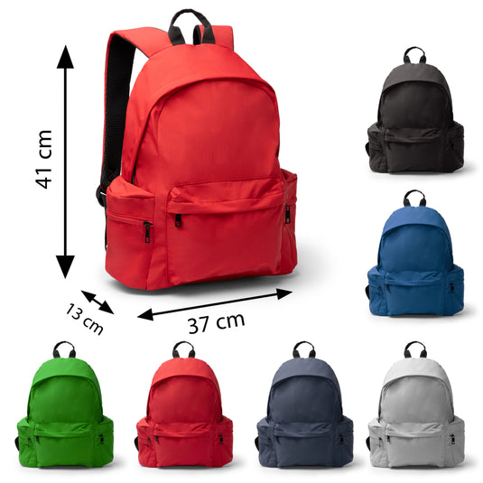 Zaino in Nylon Riciclato Porta PC 15" con Doppia Tasca Laterale 18 Litri STAMINA HURLEY MO2030