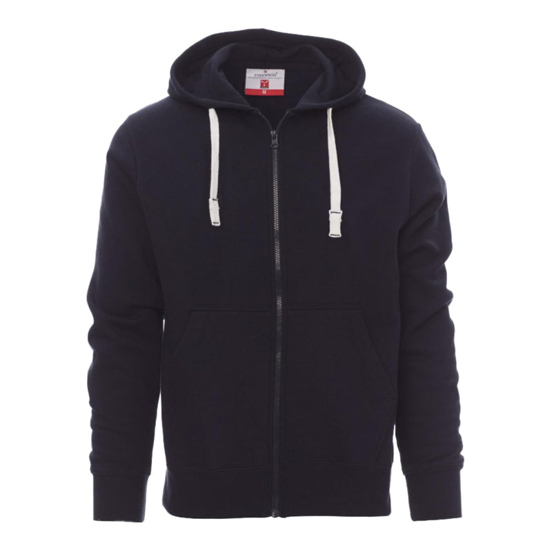 Carica immagine in Galleria Viewer, Felpa da Uomo con cappuccio Zip Intera e tasche Invernale Payper Portland in Cotone Lavoro Sport Personalizzata
