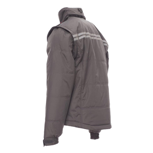 Giubbotto Smanicato Uomo TAGLIA-3XL con Cappuccio Invernale Impermeabile Payper Fighter 2.0 Smoke/Nero Outlet
