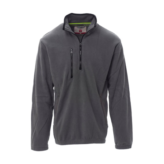 Felpa in Pile con Mezza Zip e Tasche da lavoro Invernale Payper Pirenei Uomo Donna