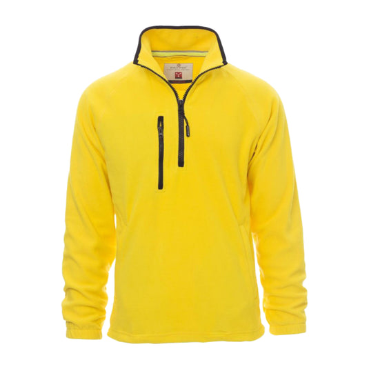 Felpa in Pile con Mezza Zip e Tasche Uomo Donna da lavoro Invernale Payper Dolomiti+