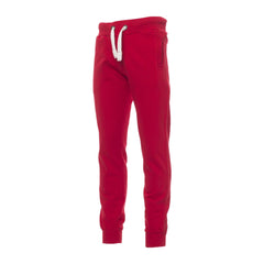 Pantaloni Uomo TAGLIA-XL in Felpa Cotone Payper Seattle con Tasche Rosso Outlet