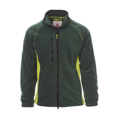 Felpa in Pile Bicolore da Uomo Invernale con Zip Intera Tasche Payper Aspen+