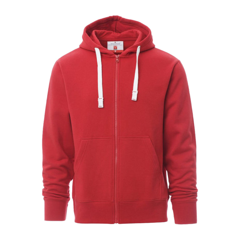 Carica immagine in Galleria Viewer, Felpa da Uomo con cappuccio Zip Intera e tasche Invernale Payper Portland in Cotone Lavoro Sport Personalizzata

