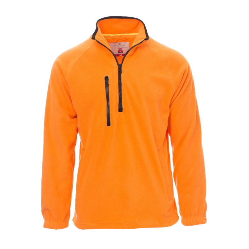 Carica immagine in Galleria Viewer, Felpa in Pile con Mezza Zip e Tasche Uomo Donna da lavoro Invernale Payper Dolomiti+
