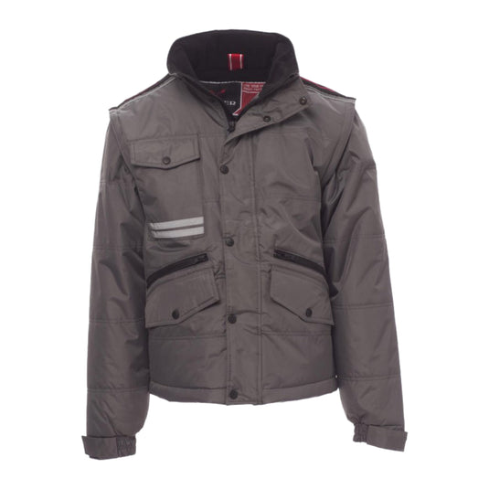 Giubbotto Smanicato Uomo TAGLIA-3XL con Cappuccio Invernale Impermeabile Payper Fighter 2.0 Smoke/Nero Outlet