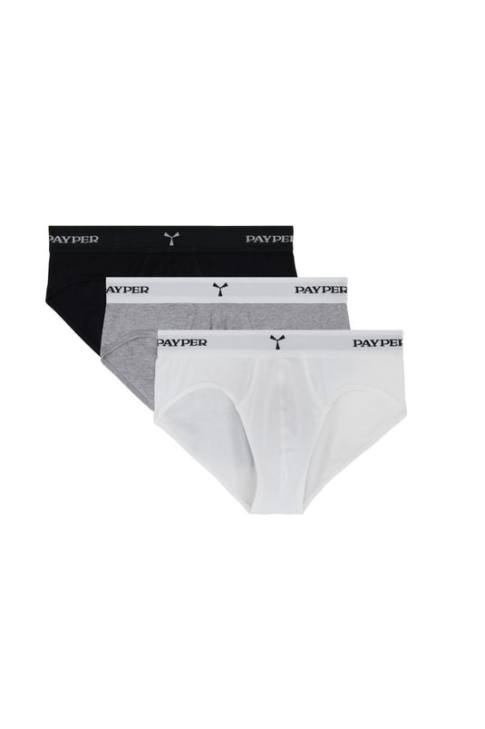 Slip Uomo Payper JAMES Cotone Elasticizzato Fianco Basso Pack 3