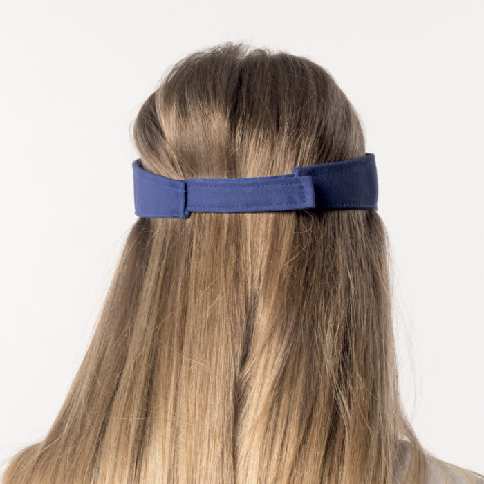 Carica immagine in Galleria Viewer, Visiera da Sole in Cotone Regolabile con Velcro Hera
