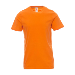 T-Shirt Magliette Personalizzate Girocollo Manica Corta Uomo da lavoro Payper Sunset in 100% Cotone