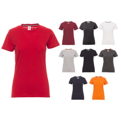 T-Shirt Donna Payper Sunset Lady – 100%  Cotone, Girocollo