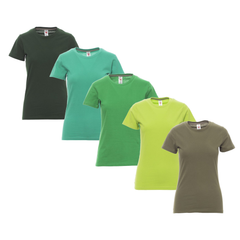 T-Shirt Donna Payper Sunset Lady – 100%  Cotone, Girocollo
