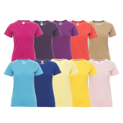 T-Shirt Donna Payper Sunset Lady – 100%  Cotone, Girocollo