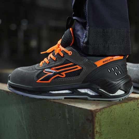 Scarpe antinfortunistiche basse leggere traspiranti S1PS U-Power Ryder