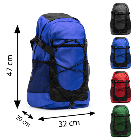 Zaino Sportivo in Nylon Ripstop con Cordino Elastico 30 Litri ROLY OTAWA MO7183