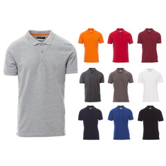 Polo Uomo Da Lavoro Personalizzabile  Manica Corta Con Colletto Payper Venice 100% Cotone Piquet