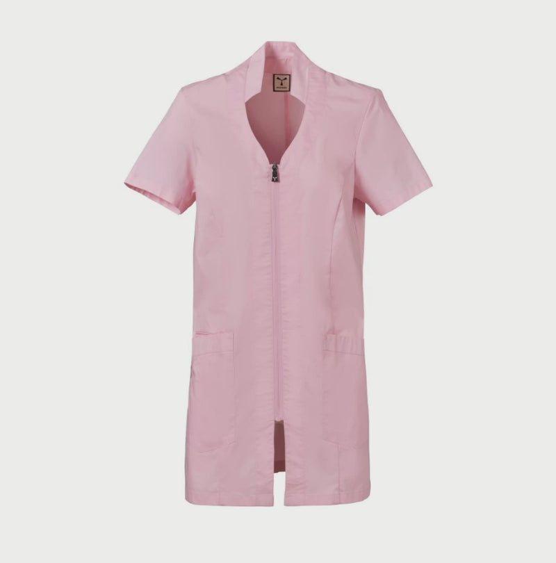 Carica e riproduci video in Gallery Viewer, Camice donna manica corta zip traspirante rete Personalizzabile Payper Vanilla Lady
