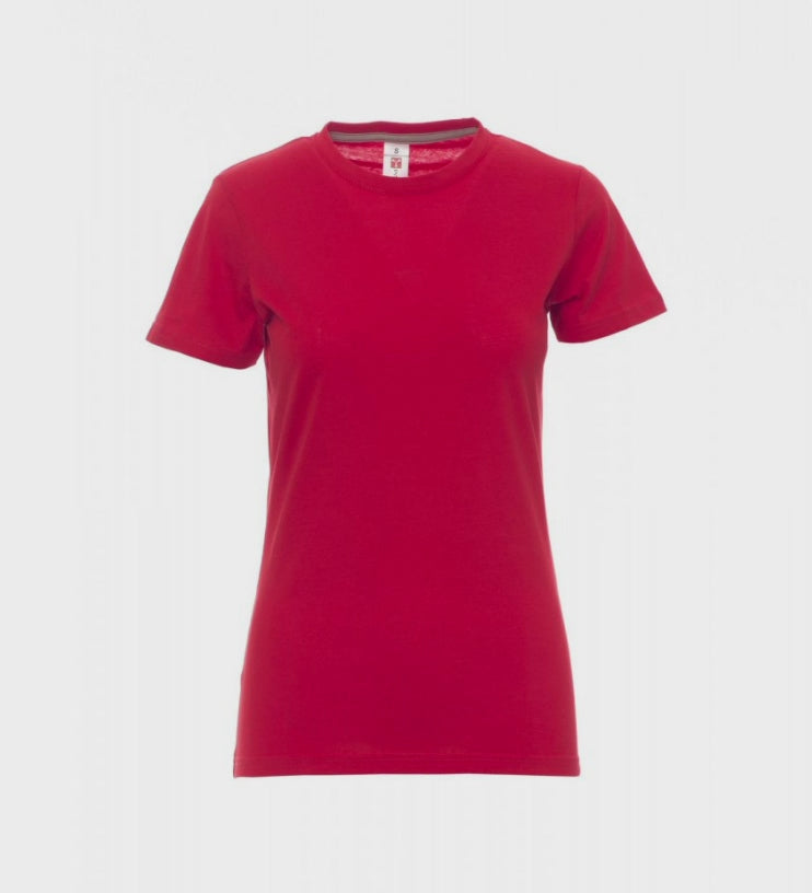 Carica e riproduci video in Gallery Viewer, T-Shirt Donna Payper Sunset Lady – 100%  Cotone, Girocollo
