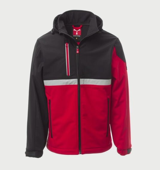 Giubbotto Imbottito Uomo Invernale Soft Shell con Cappuccio Removibile Payper Wise Pad