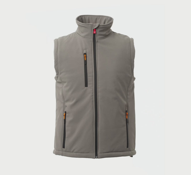 Carica e riproduci video in Gallery Viewer, Gilet Uomo Invernale Soft Shell Personalizzabile Payper Gale Vest Pad
