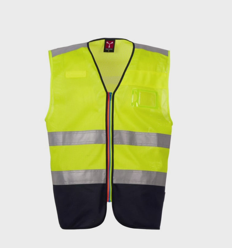 Carica e riproduci video in Gallery Viewer, Gilet Alta Visibilità Bicolore Traspirante Payper Ack Mesh
