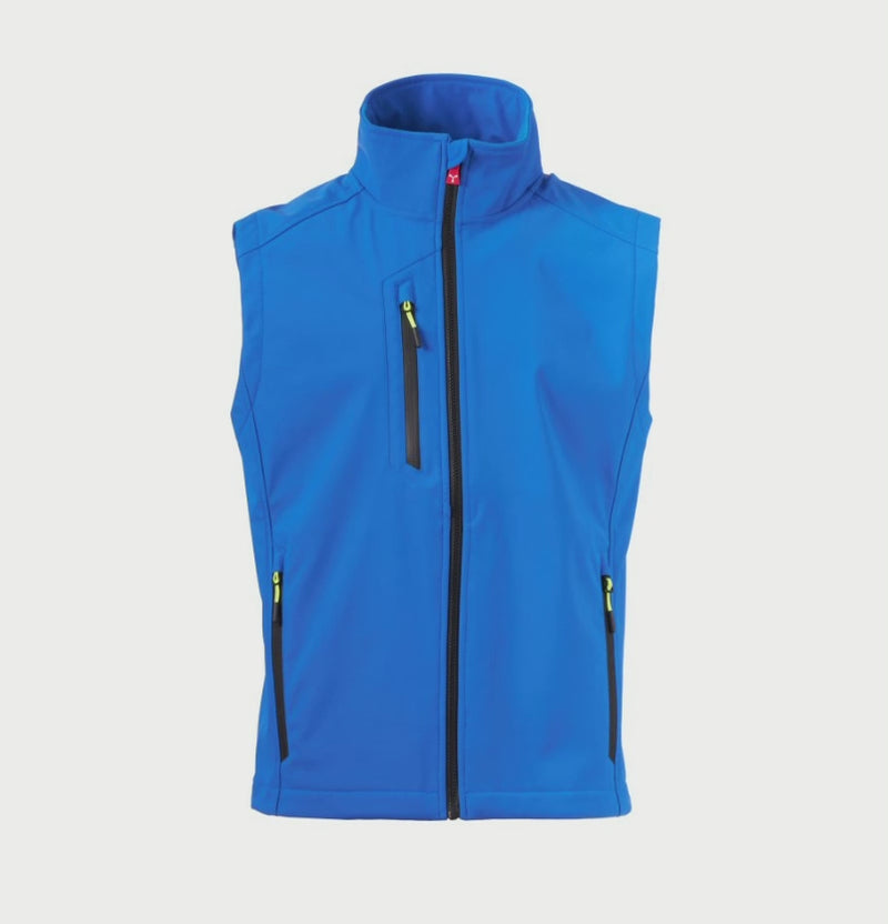 Carica e riproduci video in Gallery Viewer, Gilet Softshell Lavoro Uomo Impermeabile Antivento Payper Creek Vest
