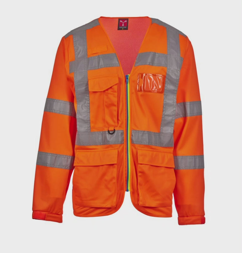 Carica e riproduci video in Gallery Viewer, Gilet Alta Visibilità Maniche Lunghe Personalizzabile Payper Long Exo
