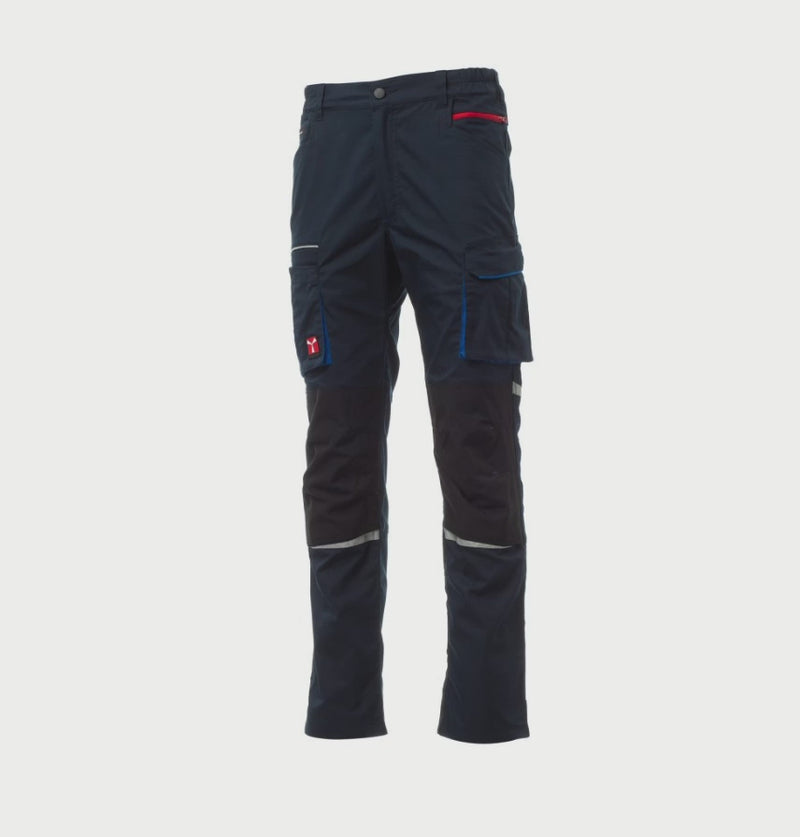Carica e riproduci video in Gallery Viewer, Pantaloni da Lavoro Unisex Estivi con PortaGinocchiere Payper Next 400 Summer
