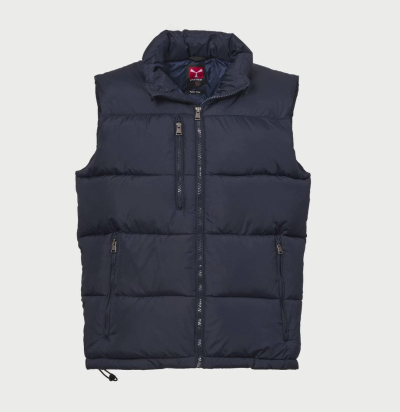 Carica e riproduci video in Gallery Viewer, Gilet Imbottito Uomo Ripstop Multitasche Personalizzabile Payper Metropolitan
