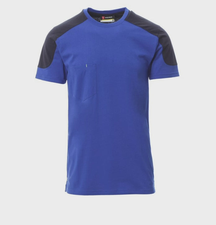 Carica e riproduci video in Gallery Viewer, T-Shirt Bicolore da Lavoro con Taschino Payper Corporate
