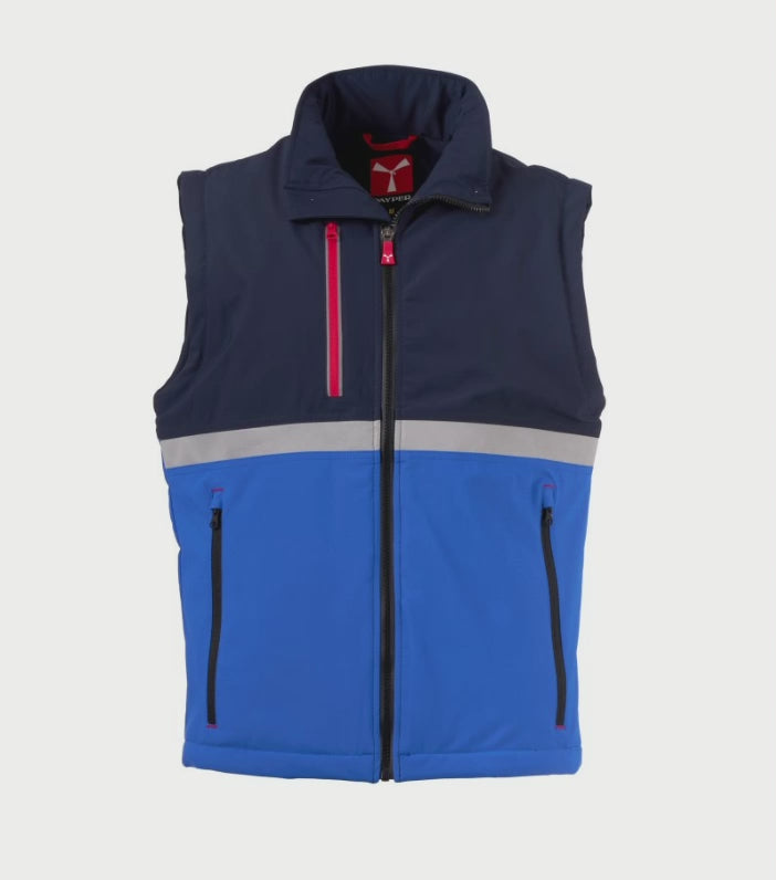 Carica e riproduci video in Gallery Viewer, Gilet Softshell Imbottito Impermeabile Lavoro Payper Wise Vest Lite Pad Personalizzabile
