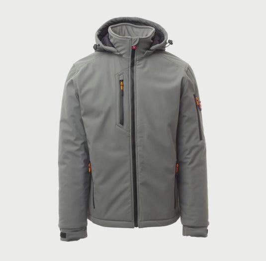 Giubbotto Giacca Uomo Imbottito Soft shell Invernale da lavoro Payper Creek Pad Personalizzabile